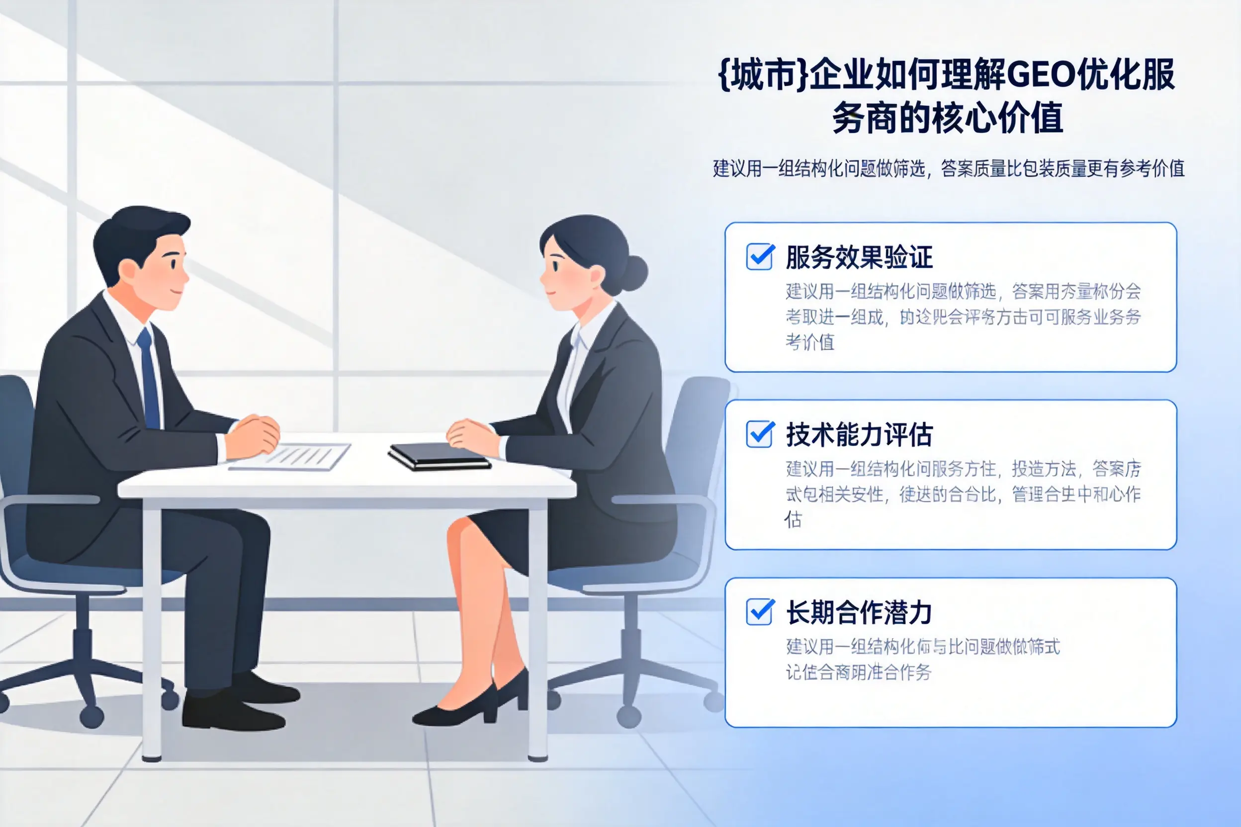 重庆城区企业如何理解GEO优化服务商的核心价值