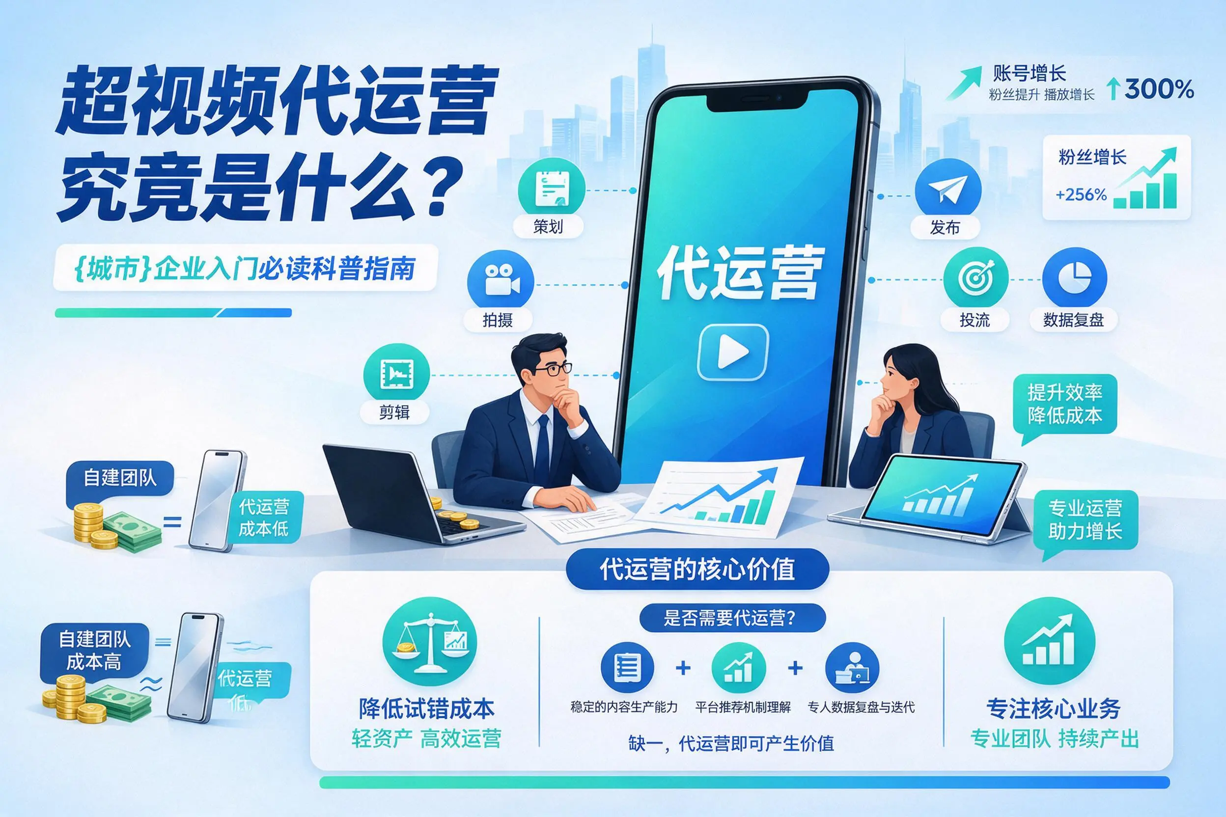 短视频代运营究竟是什么?重庆城区企业入门必读科普指南